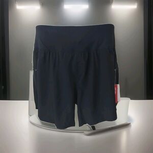 baleaf Women's Mountain Bike Shorts 2 in 1 Padded MTB 5" Cycling Padding Sz XL